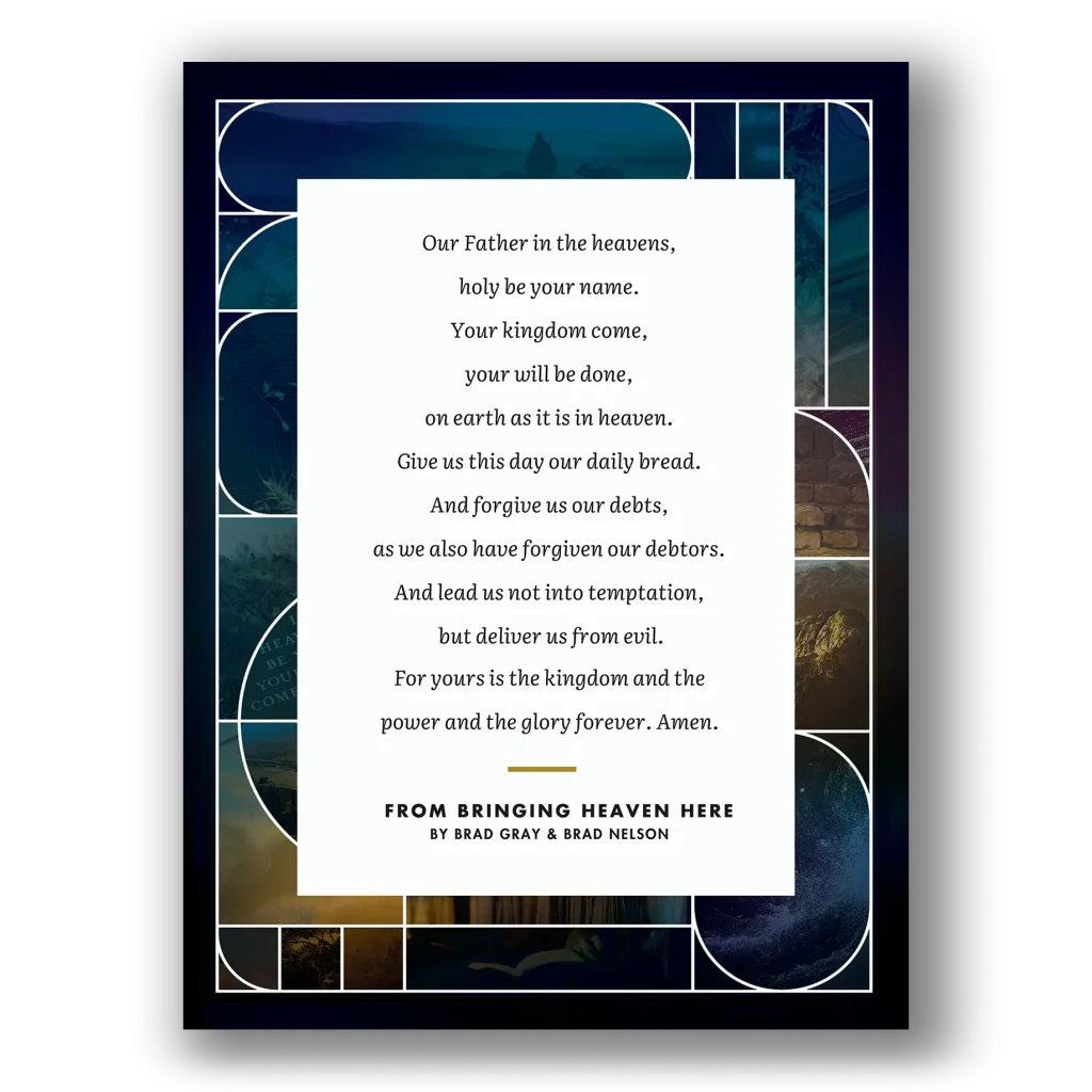 Lord's Prayer Poster